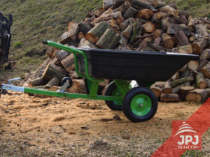 trailer small gardener for atv
