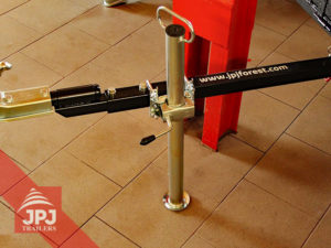 support leg for atv trailer