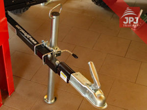 Support leg for atv trailer