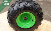 wheel with low-pressure tyres for ATV trailer JOBER 300